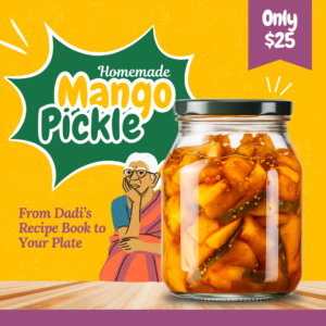 Homemade Mango Pickle